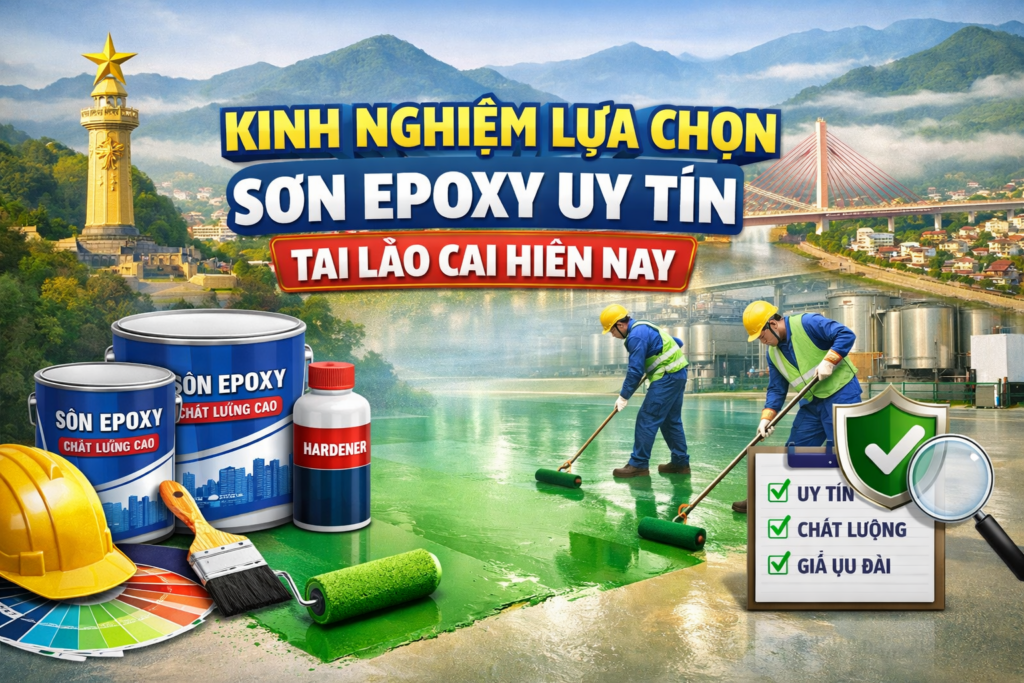 Cửa hàng mua bán sơn epoxy tại Lào Cai