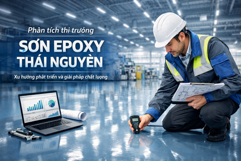 Cửa hàng mua bán sơn epoxy tại Thái Nguyên