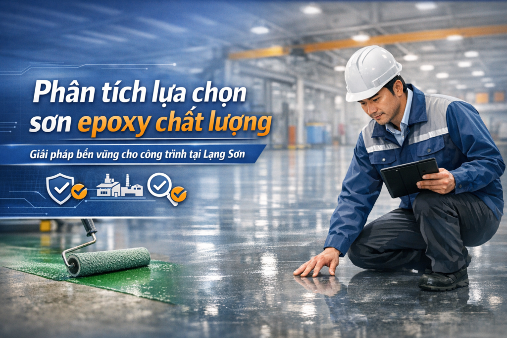Cửa hàng mua bán sơn epoxy tại Lạng Sơn