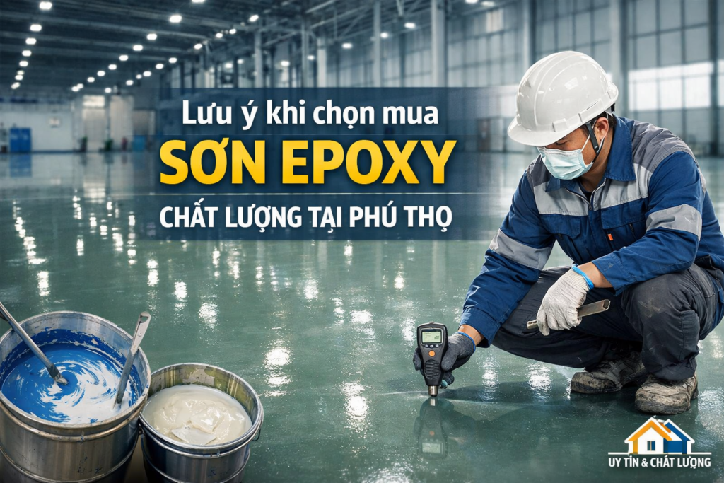 Cửa hàng mua bán sơn epoxy tại Phú Thọ