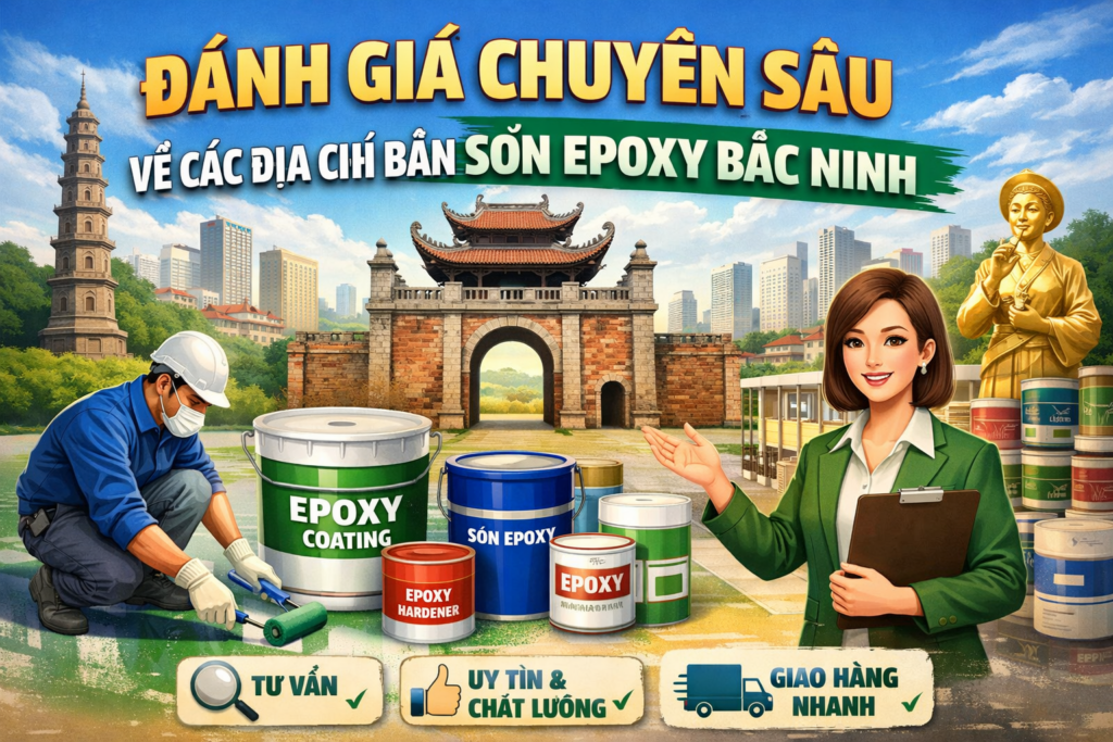 Cửa hàng mua bán sơn epoxy tại Bắc Ninh