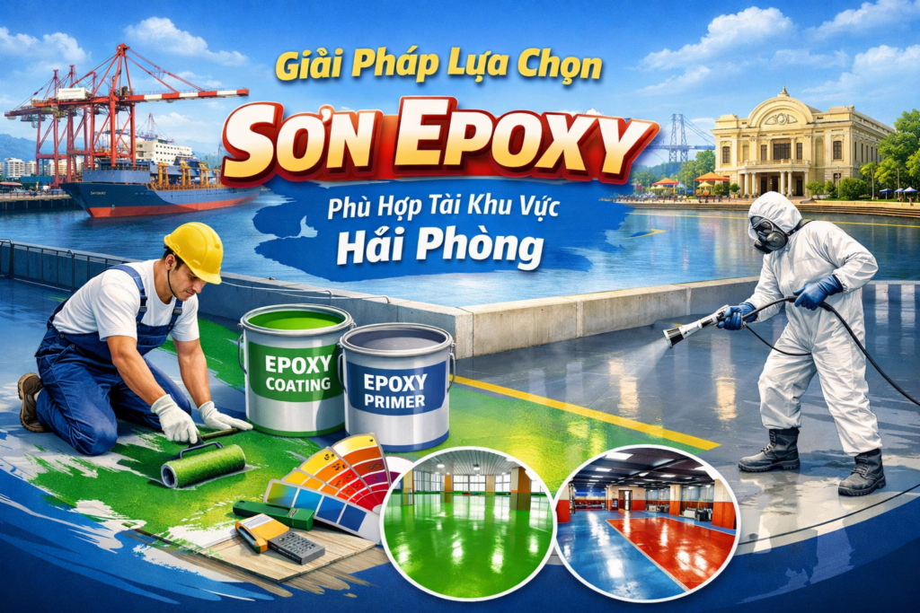Cửa hàng mua bán sơn epoxy tại Hải Phòng