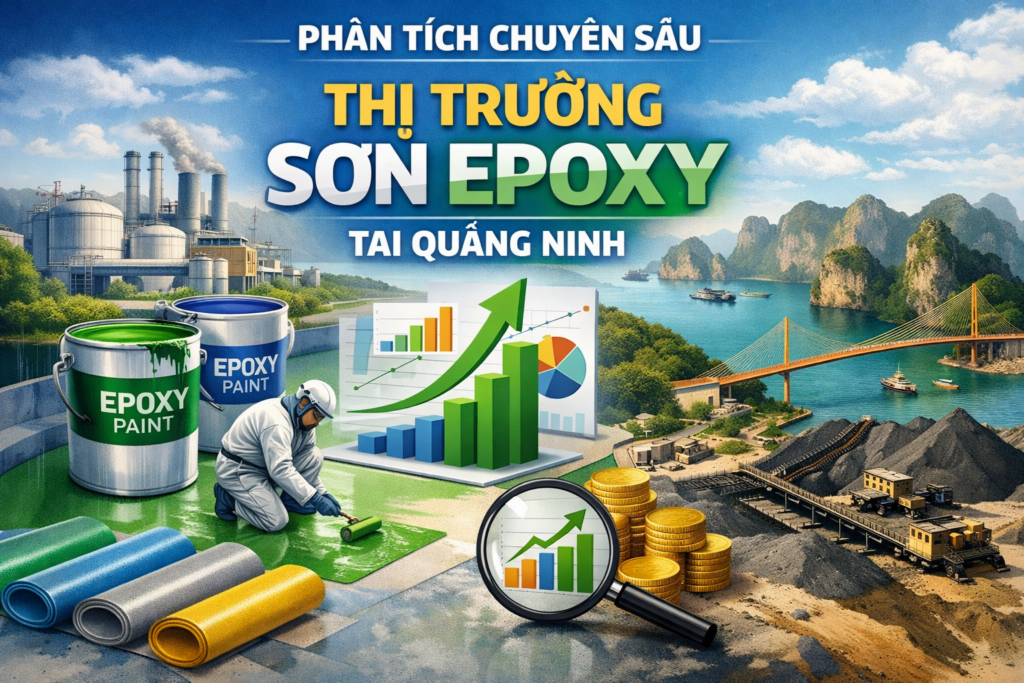 Cửa hàng mua bán sơn epoxy tại Quảng Ninh