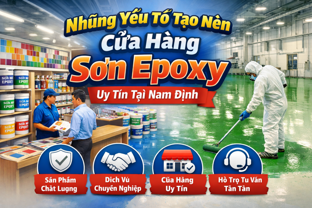 Cửa hàng mua bán sơn epoxy tại Nam Định