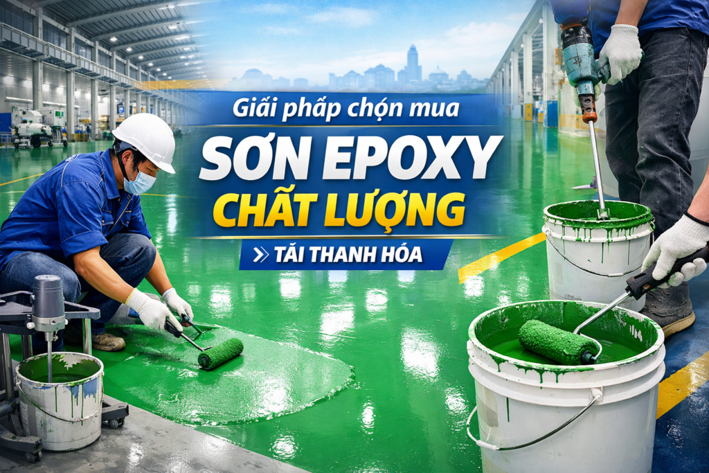 Cửa hàng mua bán sơn epoxy tại Thanh Hóa