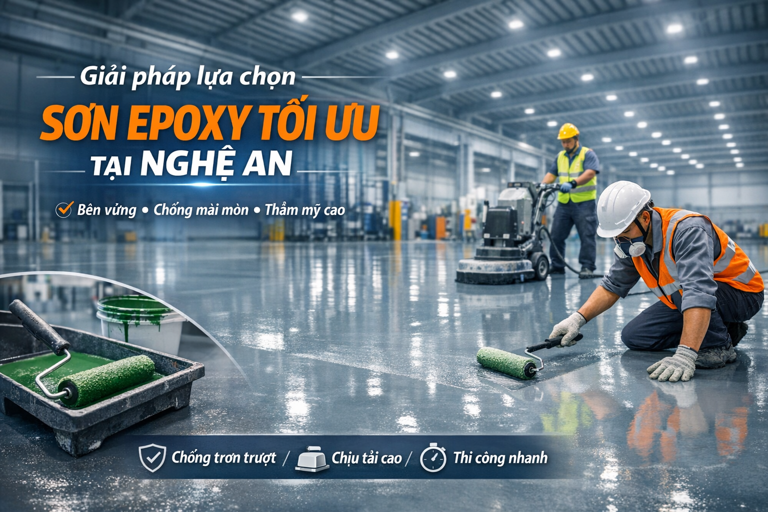 Cửa hàng mua bán sơn epoxy tại Nghệ An