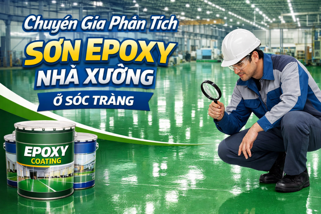thi công sơn epoxy nhà xưởng tại Sóc Trăng
