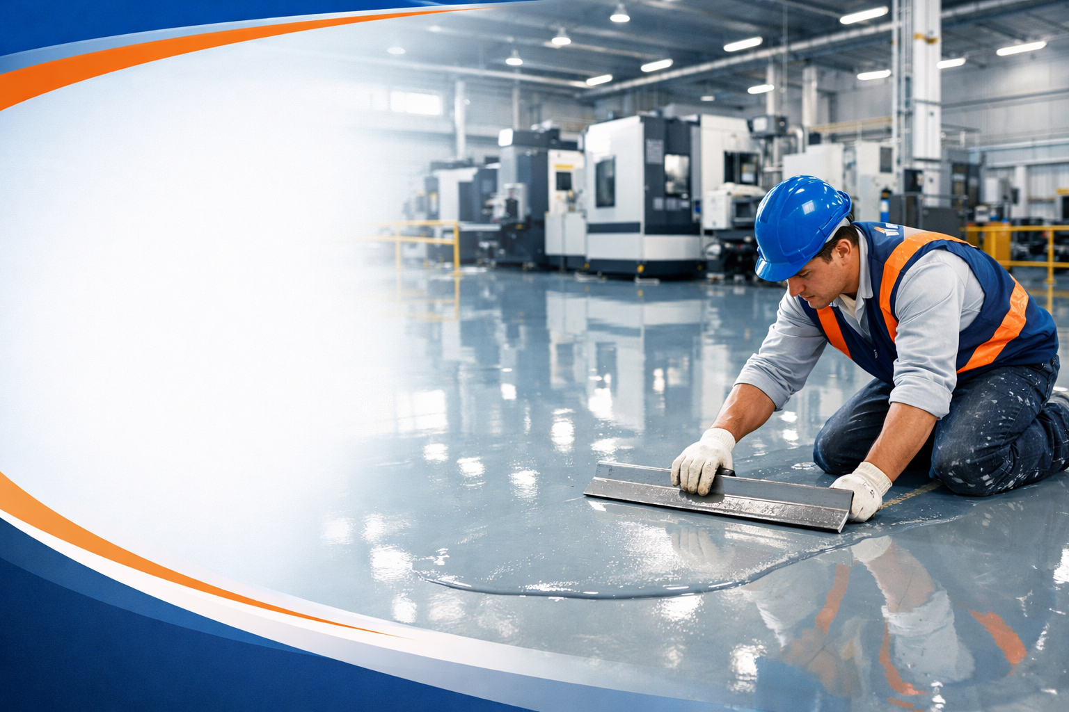 thi công sơn epoxy tự san phẳng tại Hưng Yên