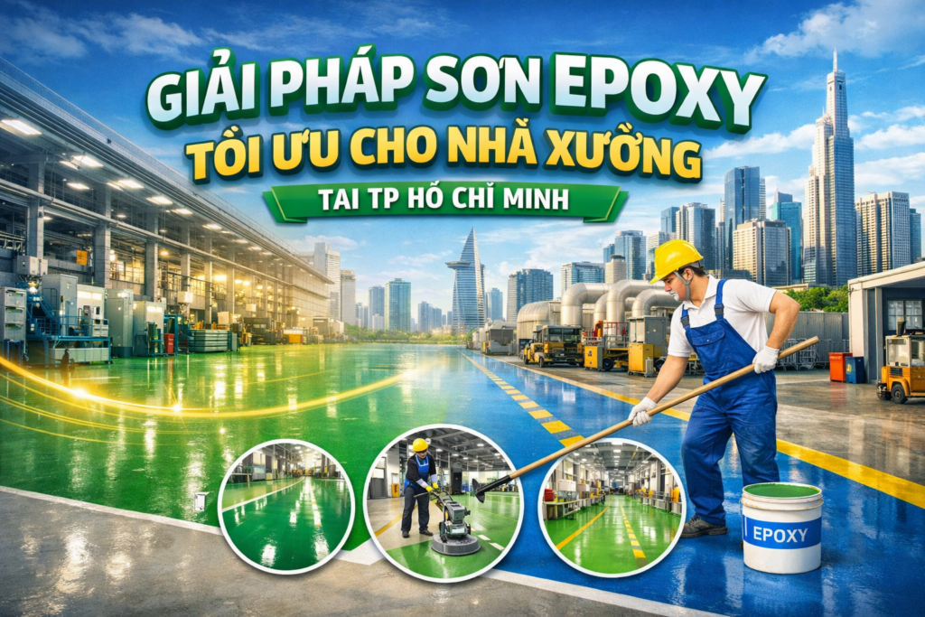 thi công sơn epoxy nhà xưởng tại TP Hồ Chí Minh