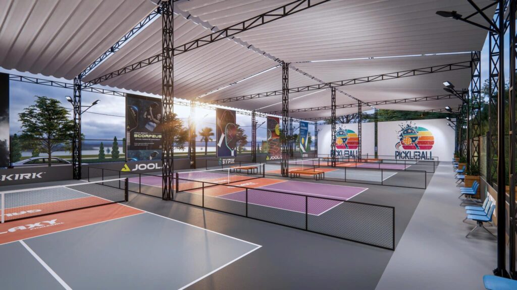 Thi công sân Pickleball 6 7 8 lớp chuyên dụng trọn gói