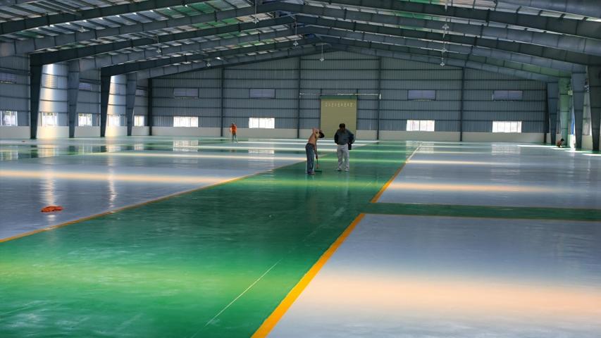 thi công sơn epoxy tự san phẳng tại Bắc Ninh